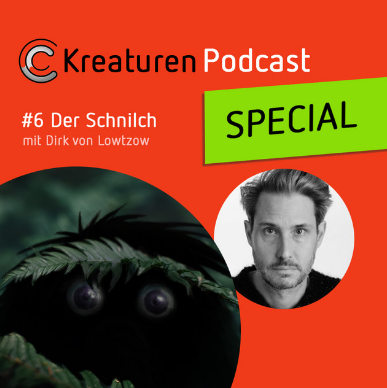 Kreaturen Podcast Cover mit Dirk von Lowtzow