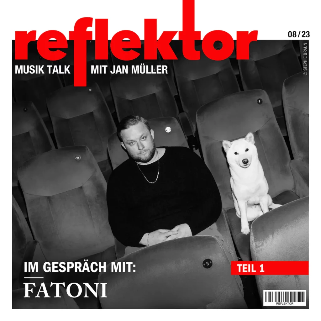 Reflektor Cover mit Fatoni