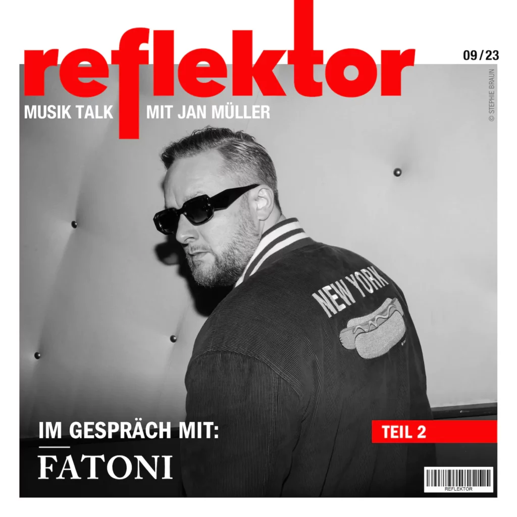 Reflektor Cover mit Fatoni